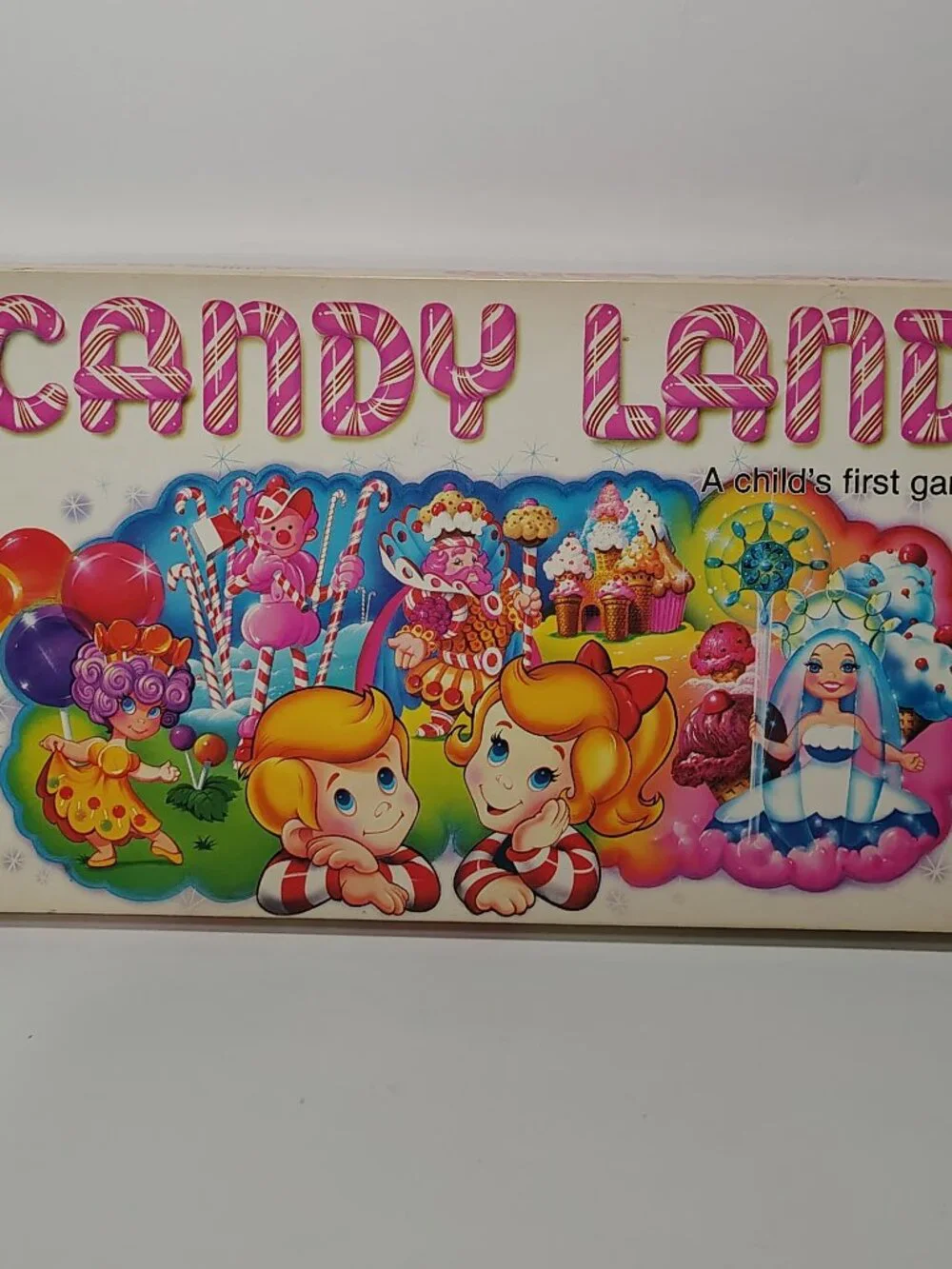VINTAGE Rare Candy Land 1984 Children's Board Game Milton Bradley 99% Complete